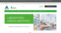 Desktop Screenshot of laboratoriosayco.com